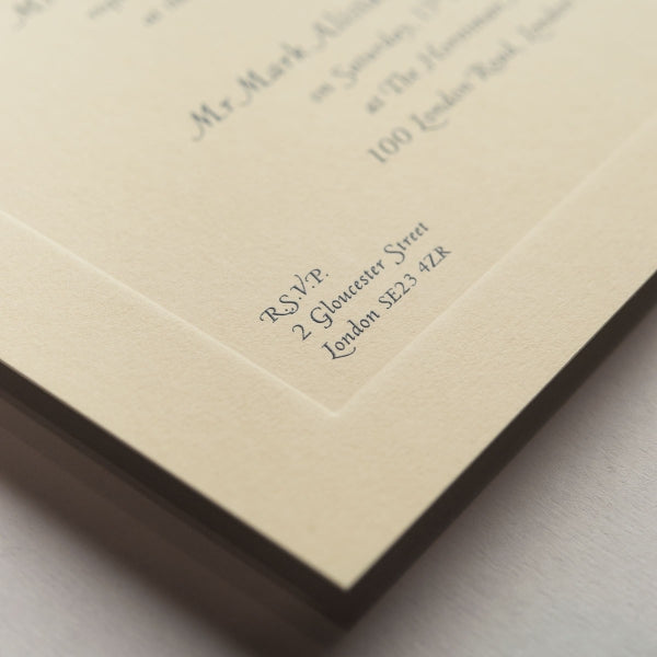 Camilla Wedding Invitations