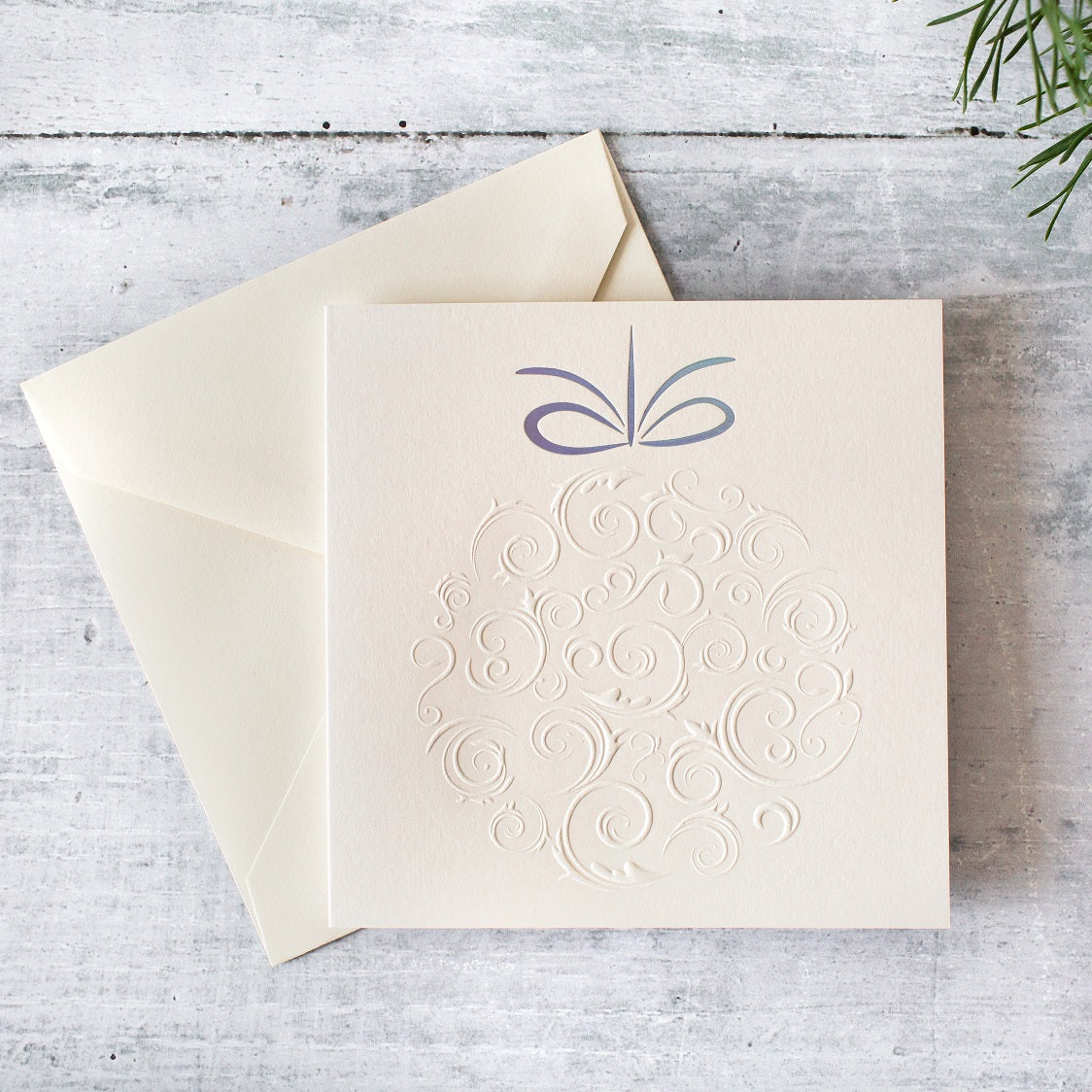 Bauble Christmas Cards