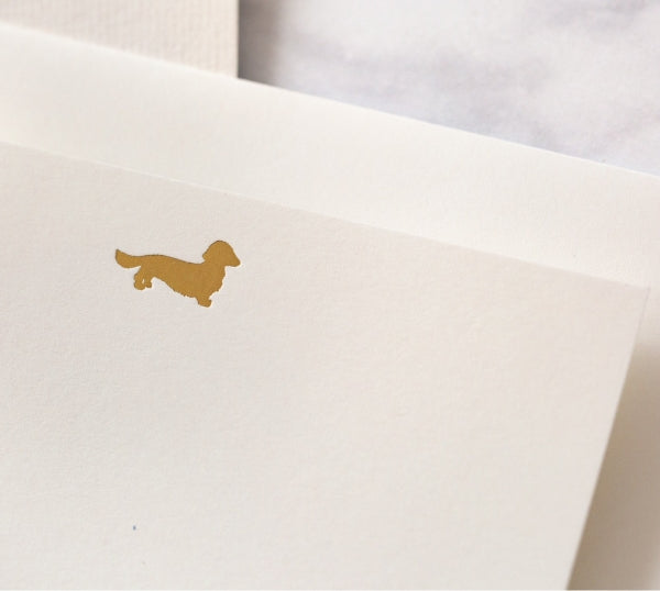 Dachsund Correspondence Cards