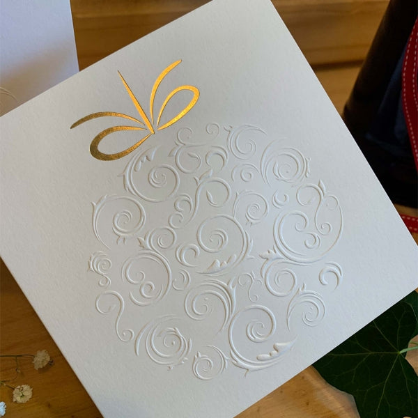 Bauble Christmas Cards