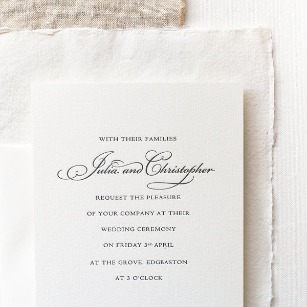 Julia Wedding Invitations