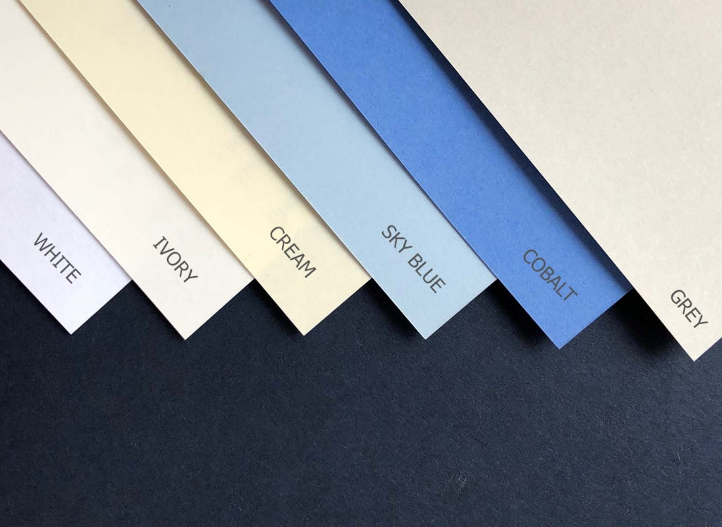 Bevel Blue Invitations