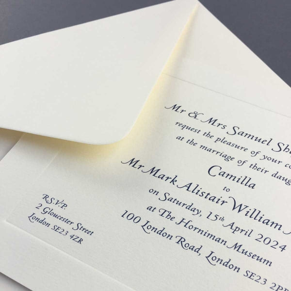 Camilla Wedding Invitations
