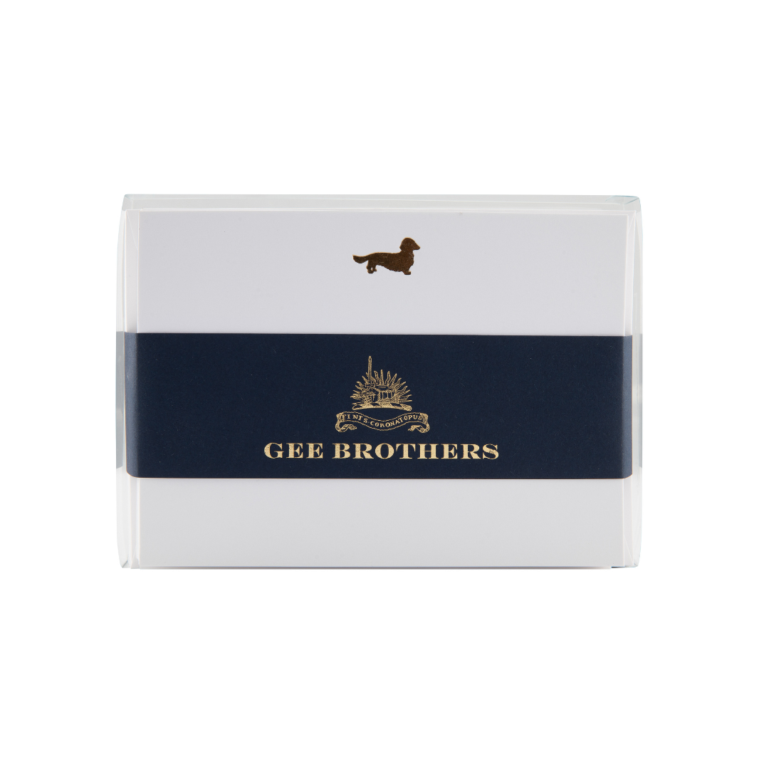 Dachsund Correspondence Cards