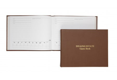 Marlborough Landscape Leather Game Book