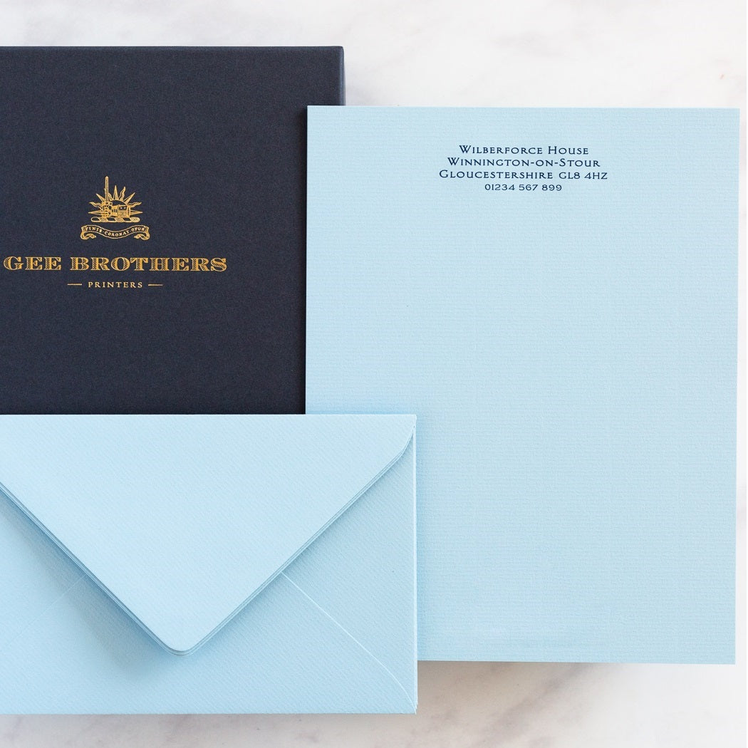 Buy King Writing Paper - Personal Stationery Online – Gee Brothers