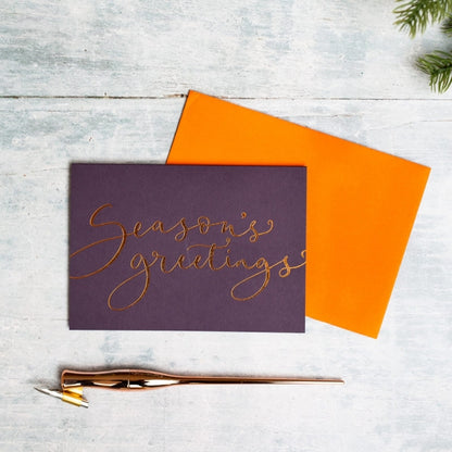 Seasons Greetings Cards (Calligraphy)