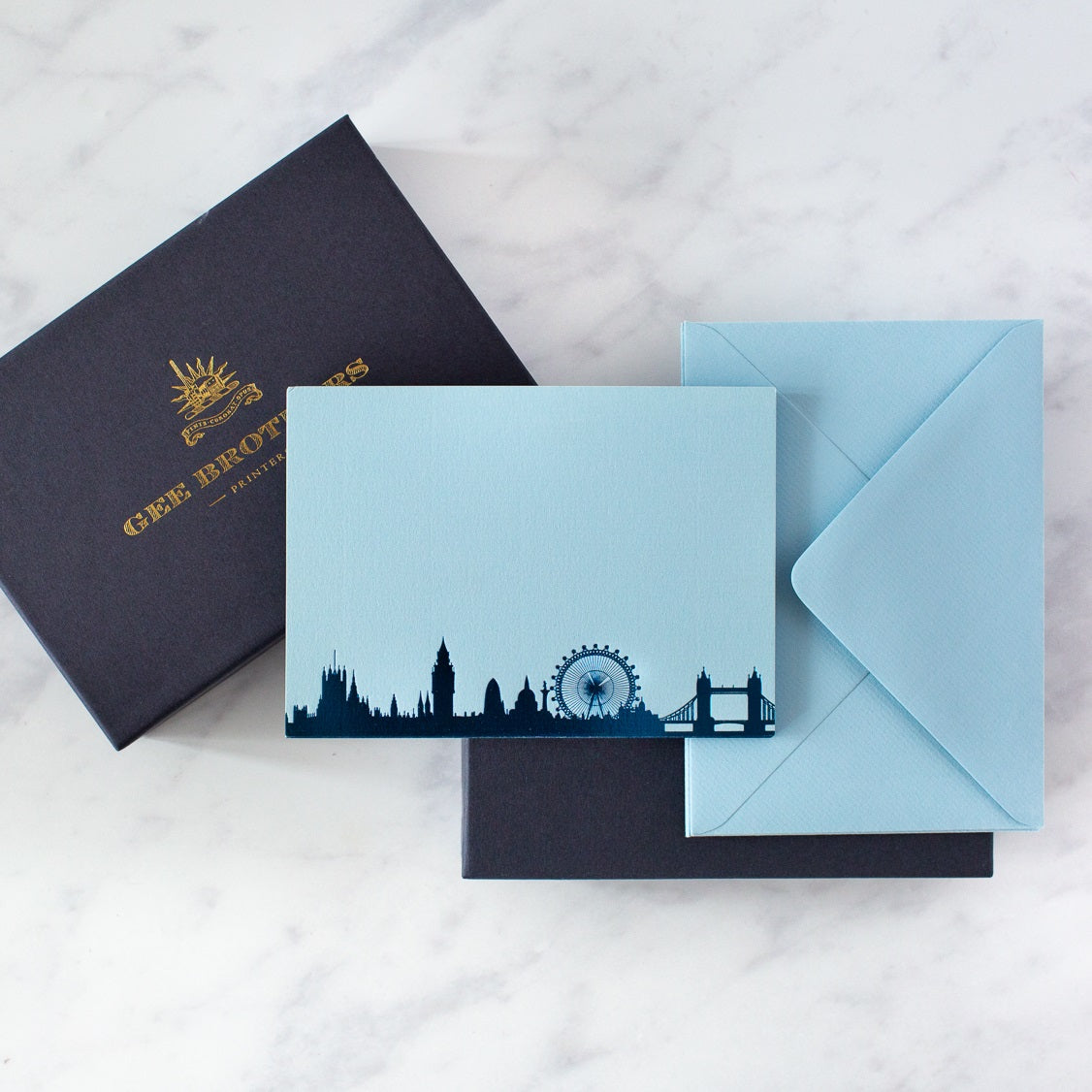 London Skyline Correspondence Cards