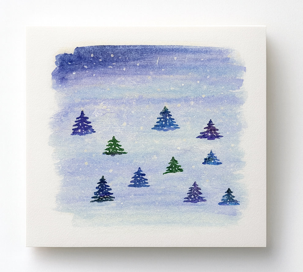 A Triptych of Winter Scenes