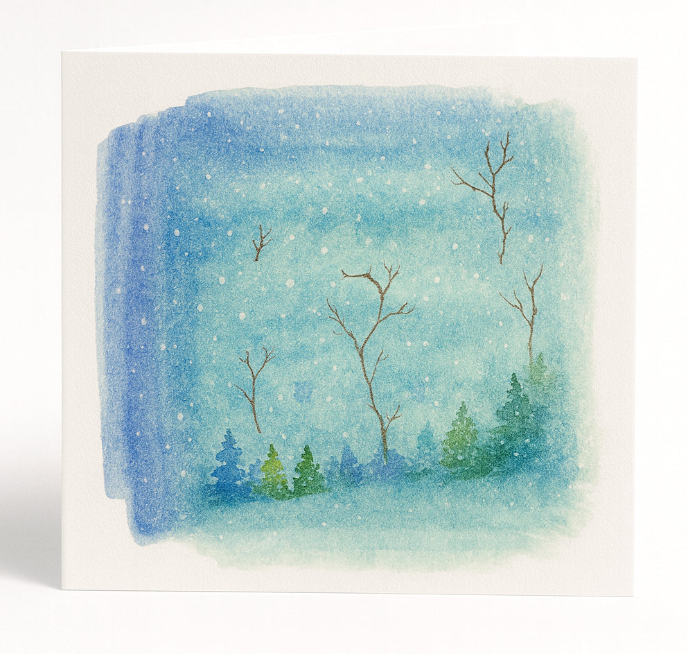 A Triptych of Winter Scenes