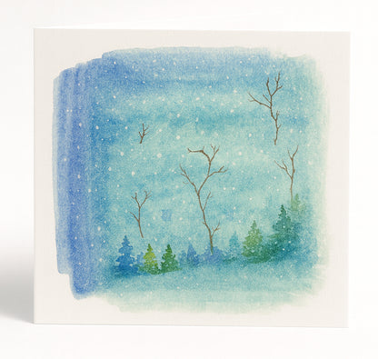 A Triptych of Winter Scenes