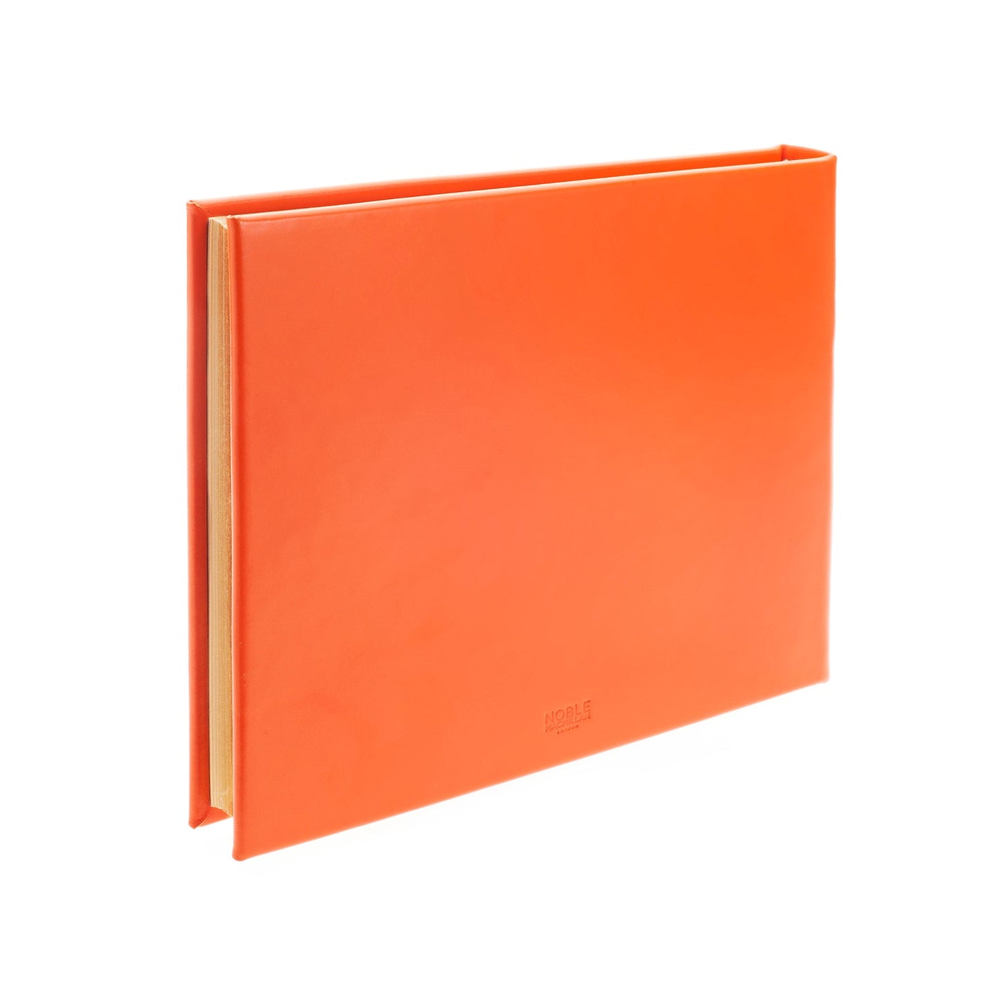 Chelsea Plain Landscape Leather Visitors Book