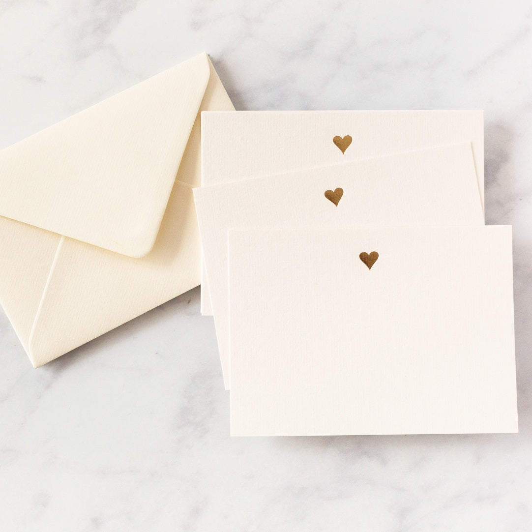 Heart Correspondence Cards