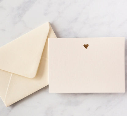 Heart Correspondence Cards