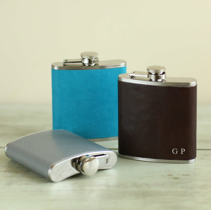 Grey Hip Flask