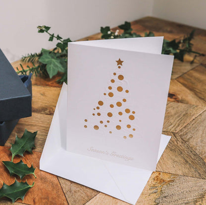 Luxury Christmas Tree Cards