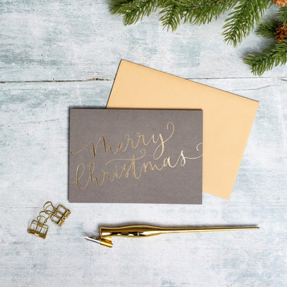 Merry Christmas Cards (Calligraphy)