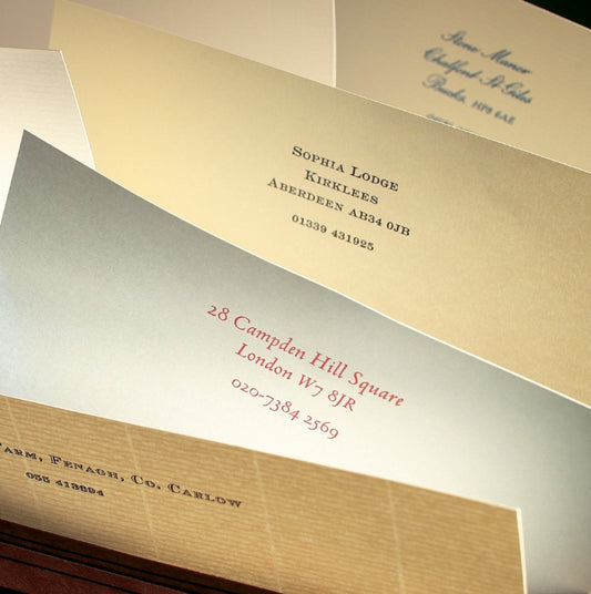 Letterpress of Cirencester Writing Paper