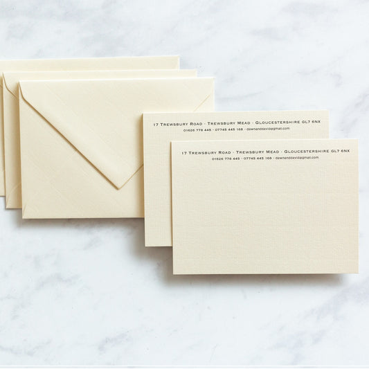 Gee Brothers Correspondence Cards