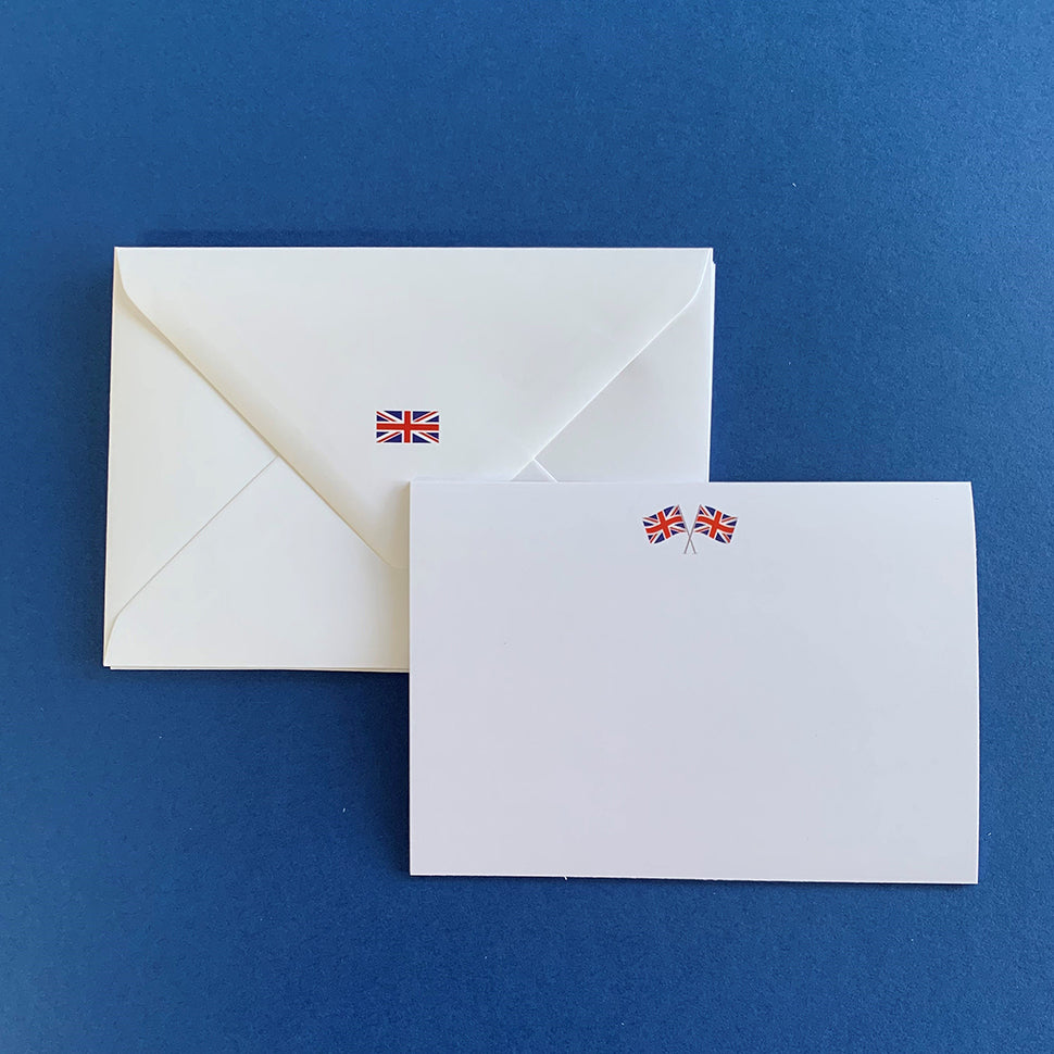 Union Jack Correspondence Cards