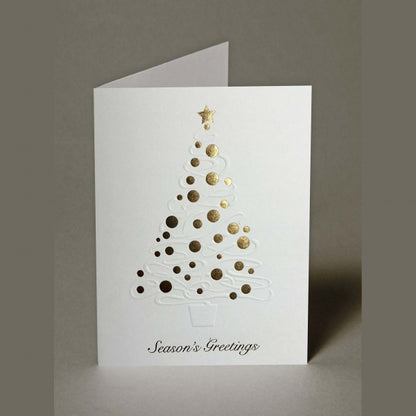 Luxury Christmas Tree Cards