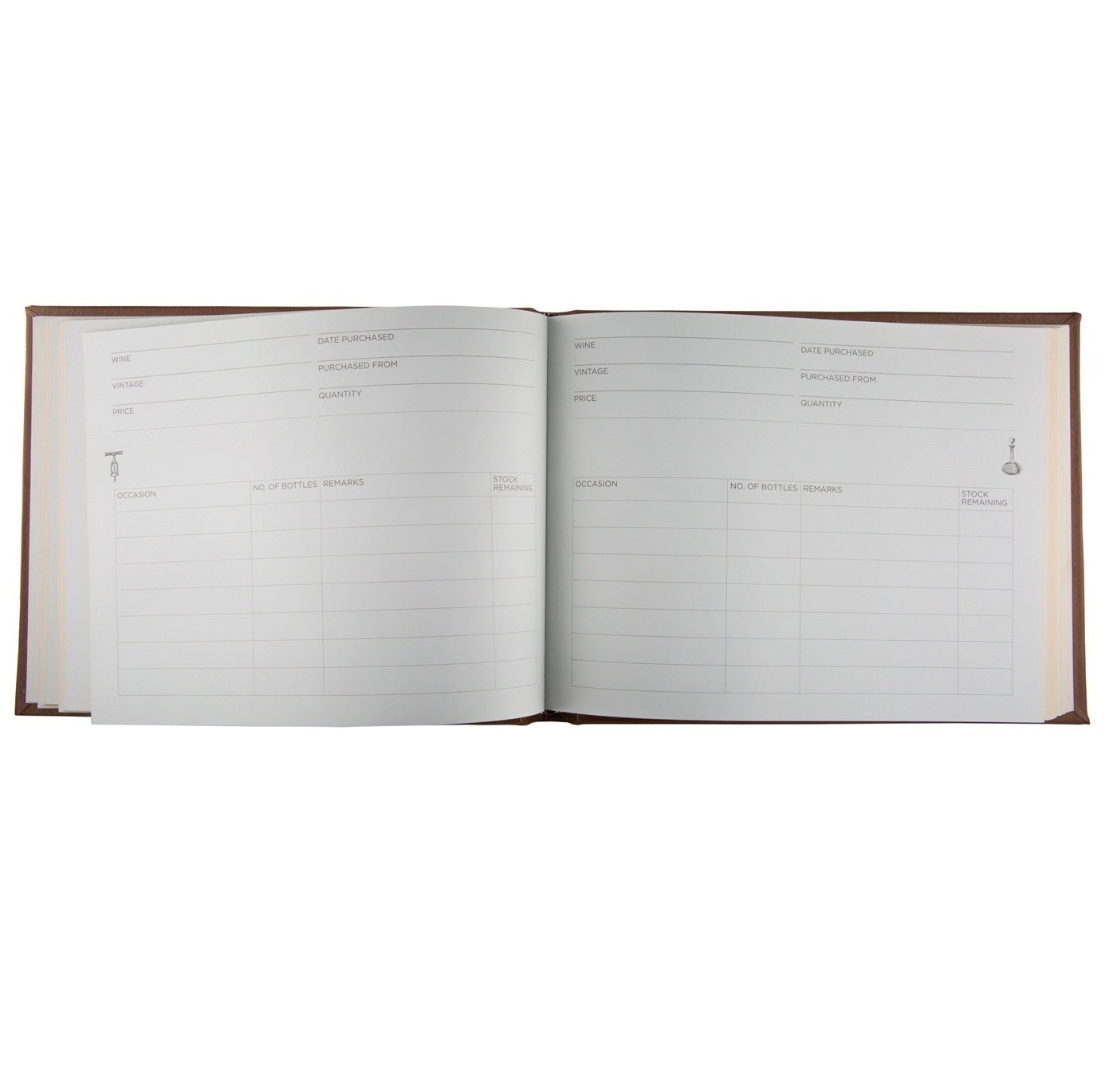 Marlborough Leather Cellar Book