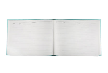 Jubilee Lined Landscape Visitors Book