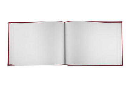 Chelsea Plain Landscape Leather Visitors Book