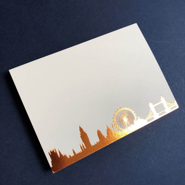 London Skyline Correspondence Cards