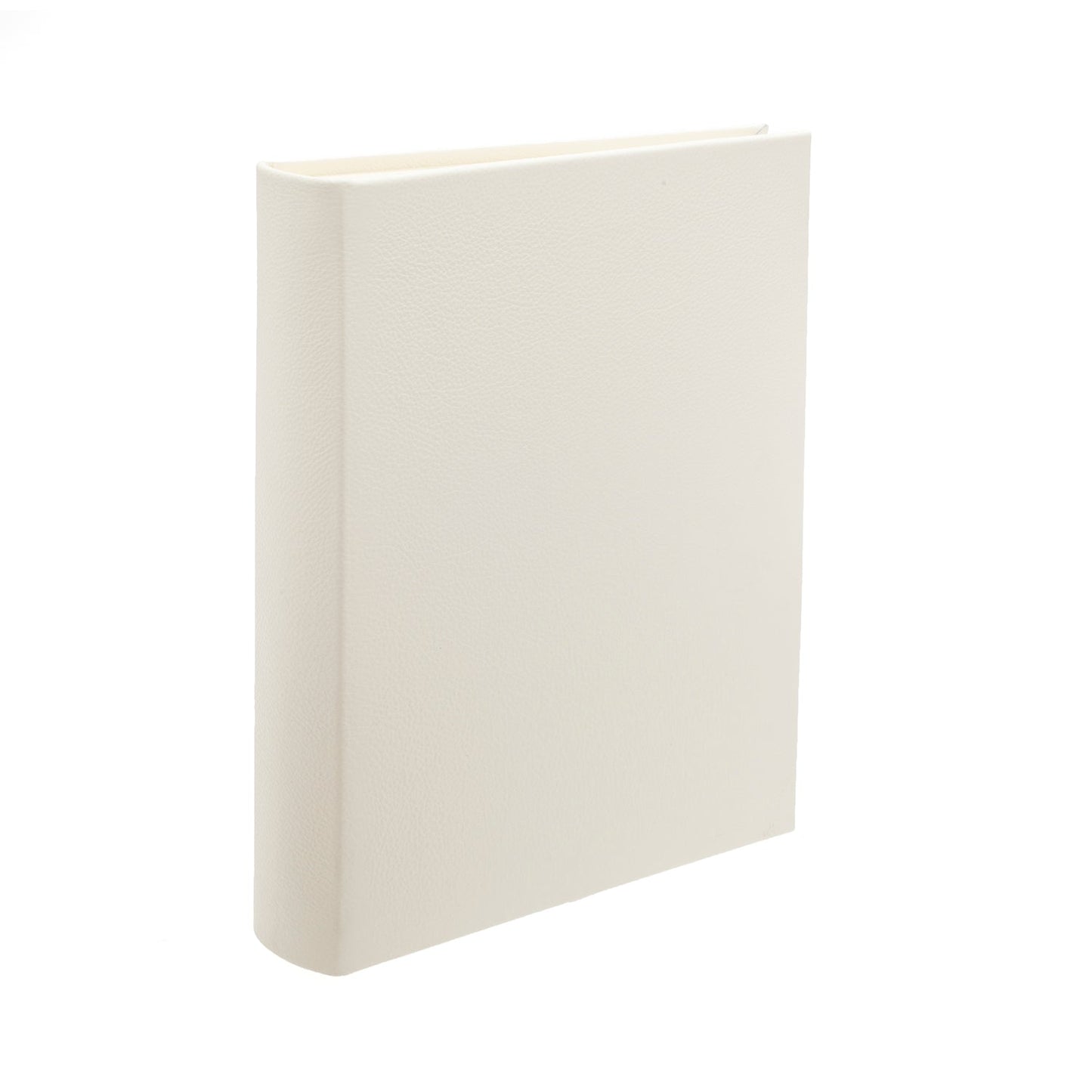 Ivory Portrait Leather Photo Album