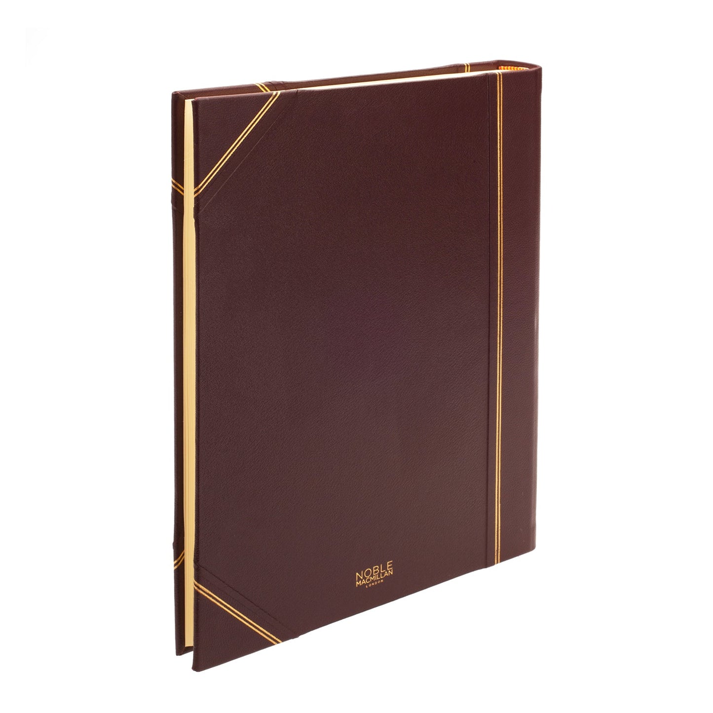 Original Large Leather Portrait Scrapbook