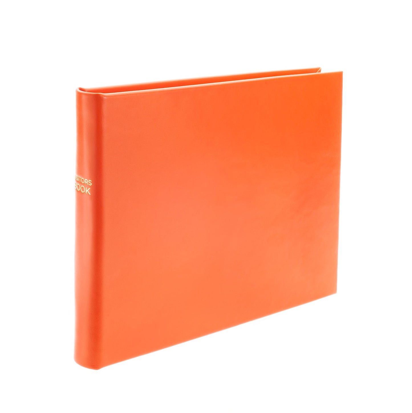 Chelsea Lined Landscape Leather Visitors Book