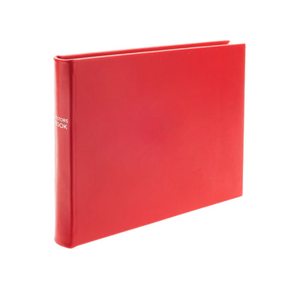 Chelsea Plain Landscape Leather Visitors Book