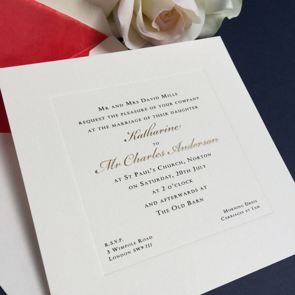 Katharine Wedding Invitations