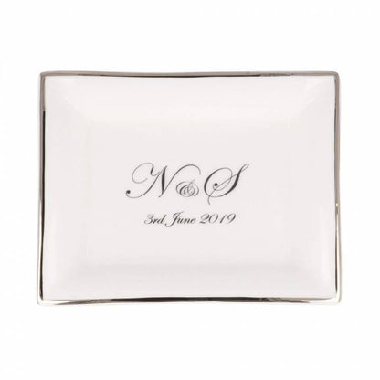 Initials and Date Dish