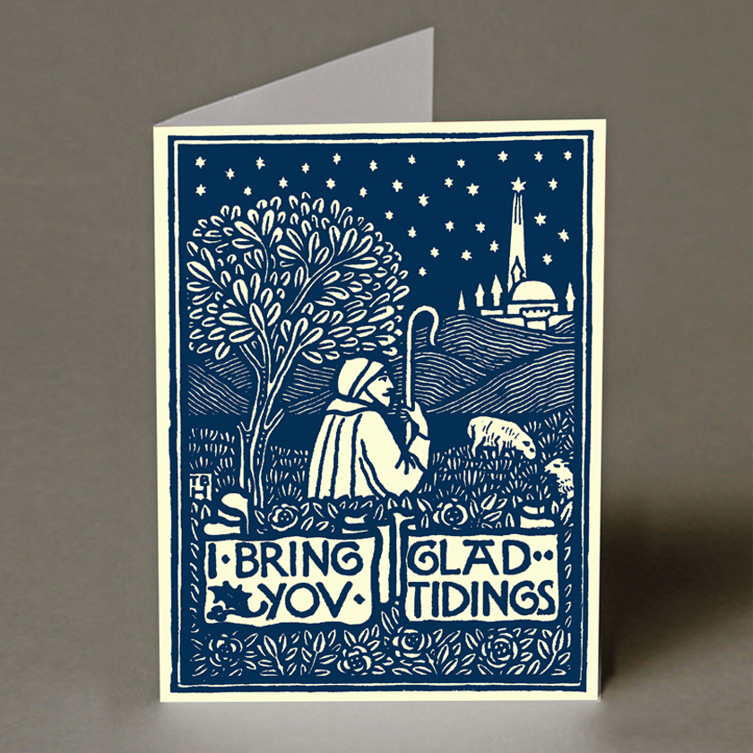 I Bring You Glad Tidings Christmas Card