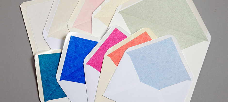 tissue lined envelopes