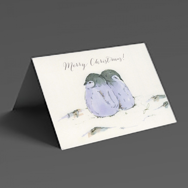 Penguins Christmas Card