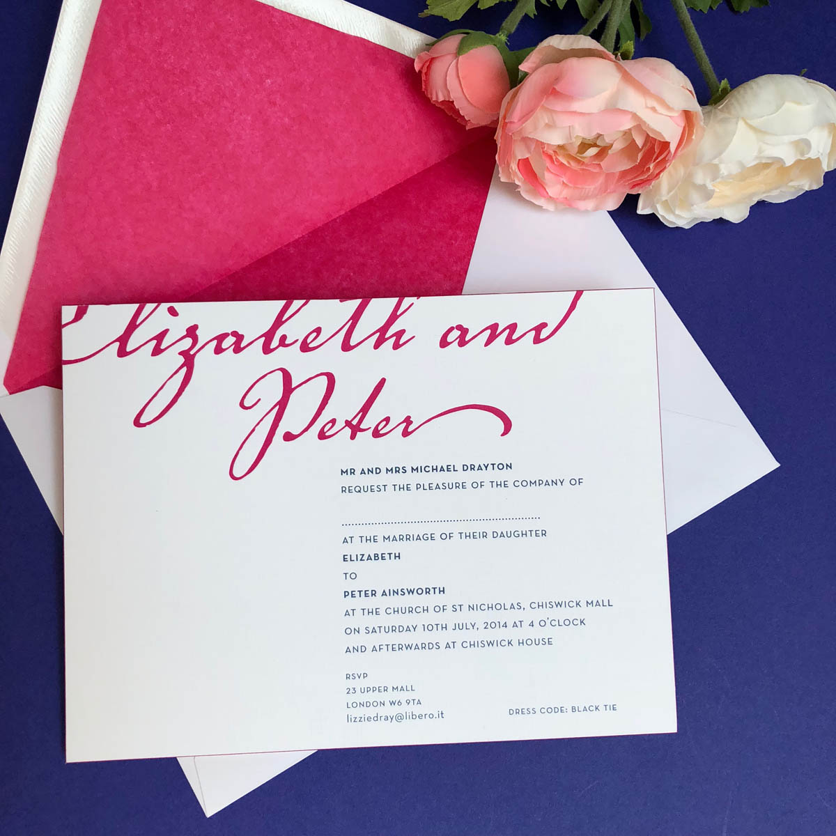 rohan wedding invitation