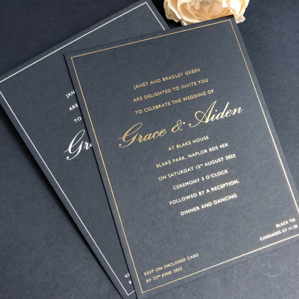 Grace wedding invitations