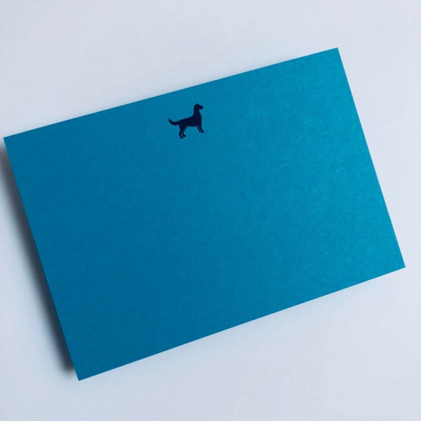 dog notecard