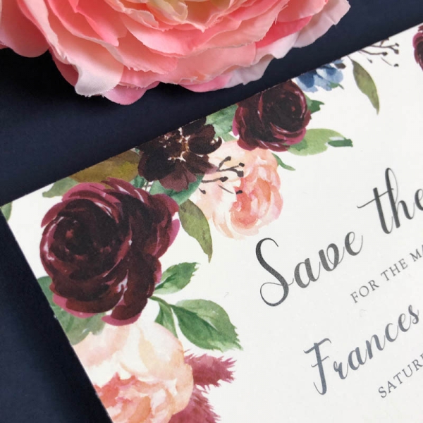 Frances Save the Date card