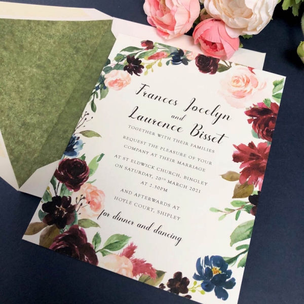 Frances Wedding Invitation