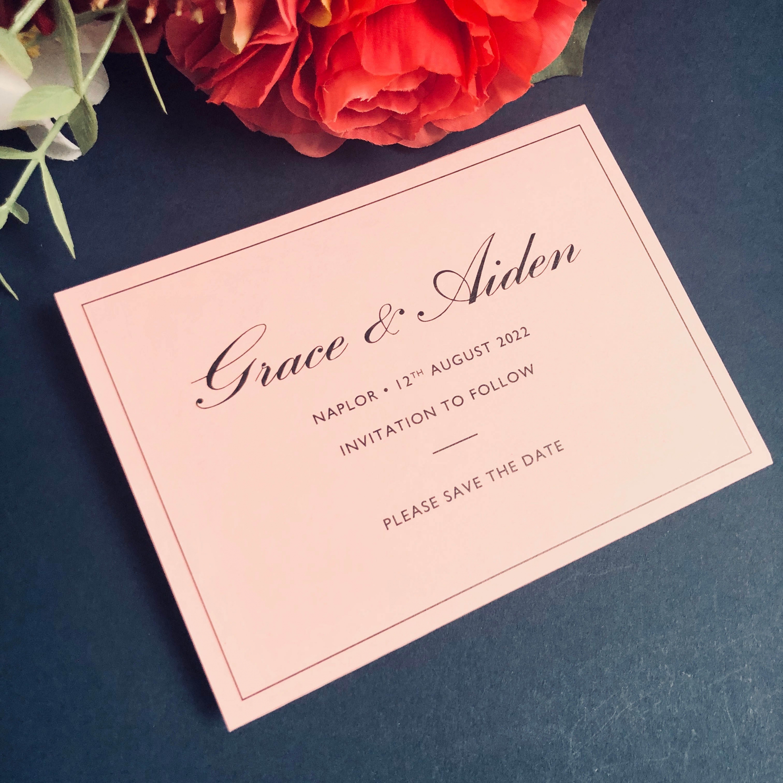 Grace Save the Date cards
