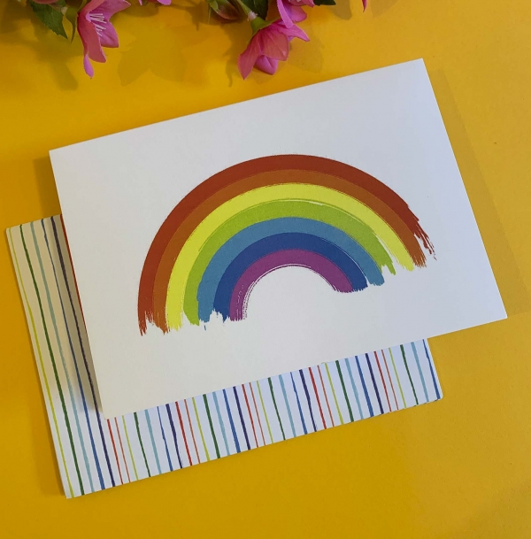 Large Rainbow notelets 2