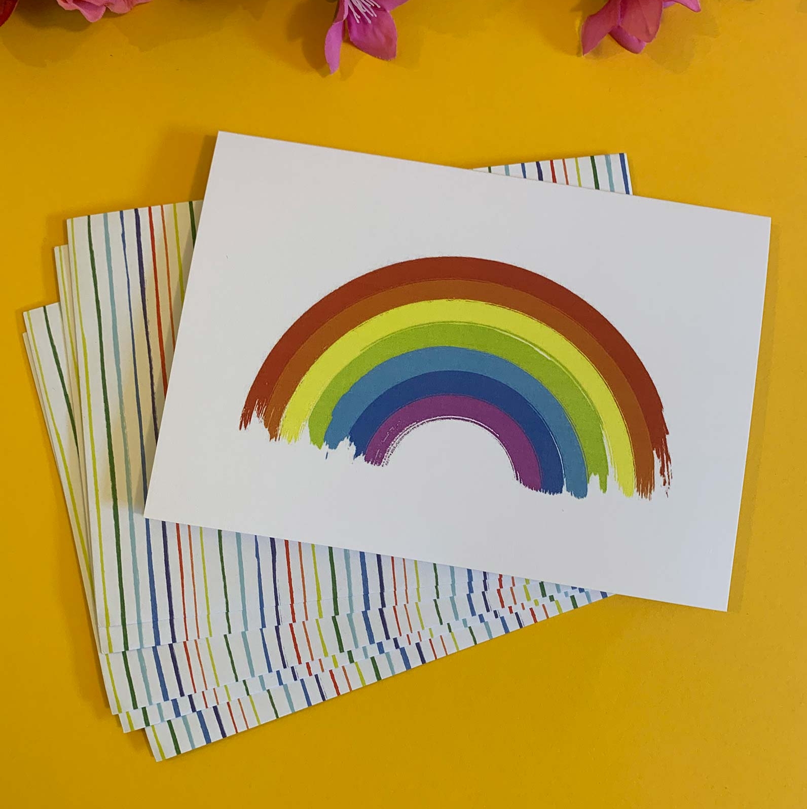Large Rainbow notelets 5