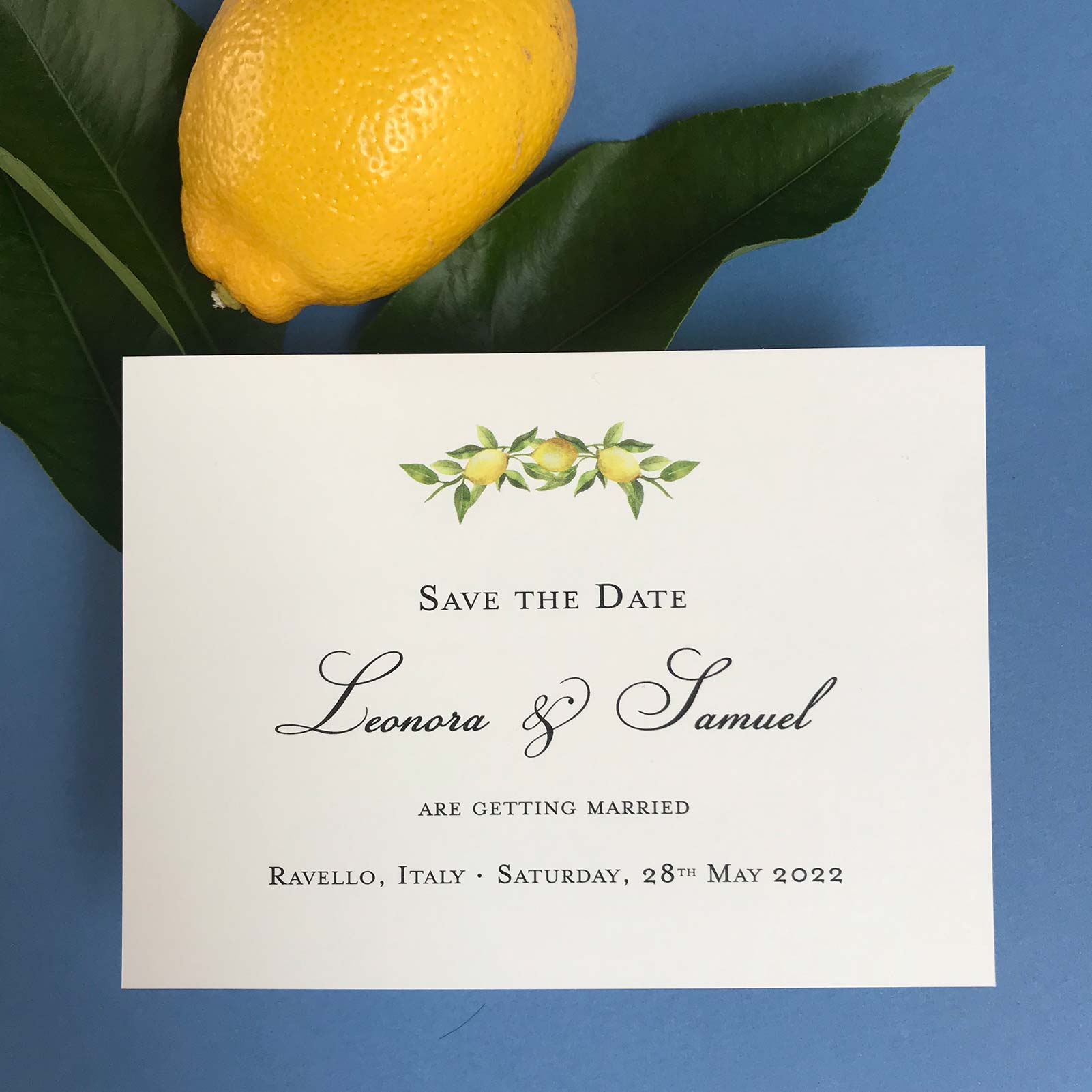 Leonora save the date product 1